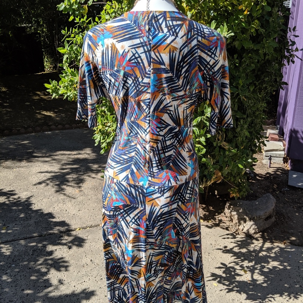 La Salle Fit And Flare Dress - L - Picture 3 of 5